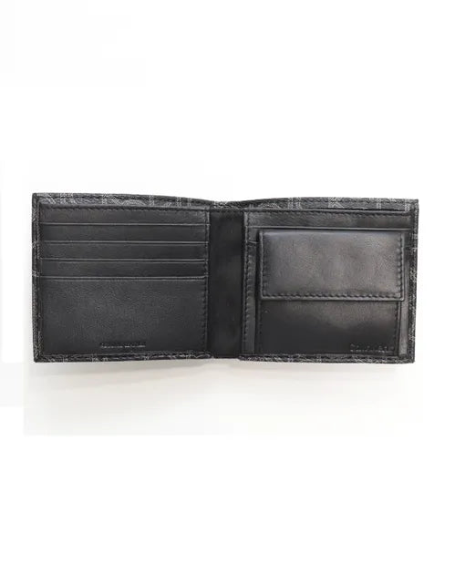 Calvin Klein 79463 Leather Billfold with Coin Pocket Wallet