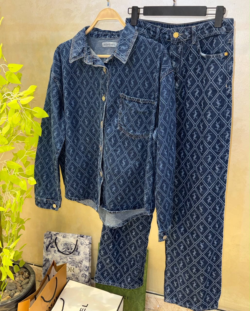 Ysl Karl lagerfeld Jeans Set