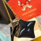 Louis Vuitton Monogram Pochette with Gold Chain