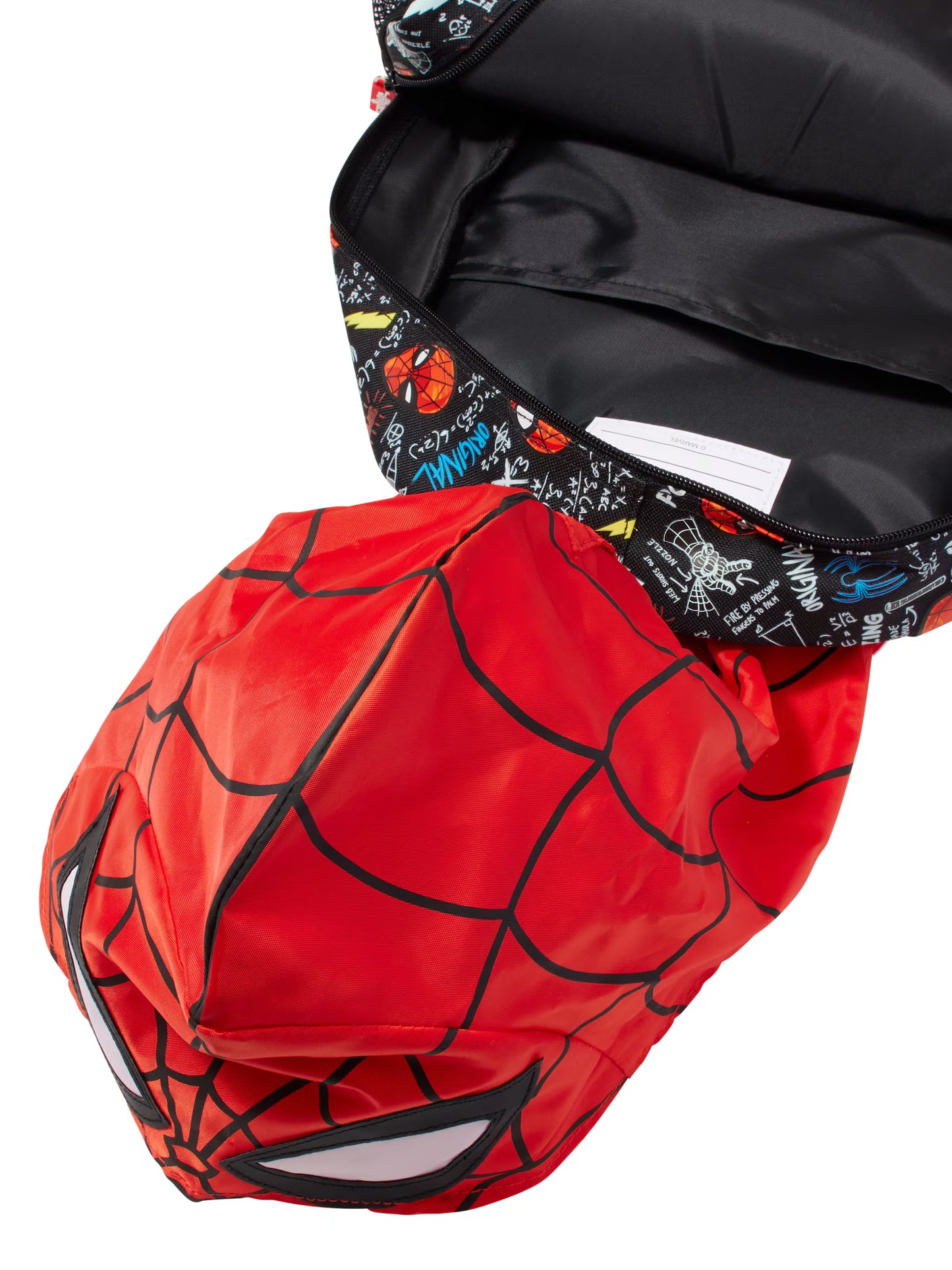 Smiggle Spider-Man Junior Character Hoodie Backpack