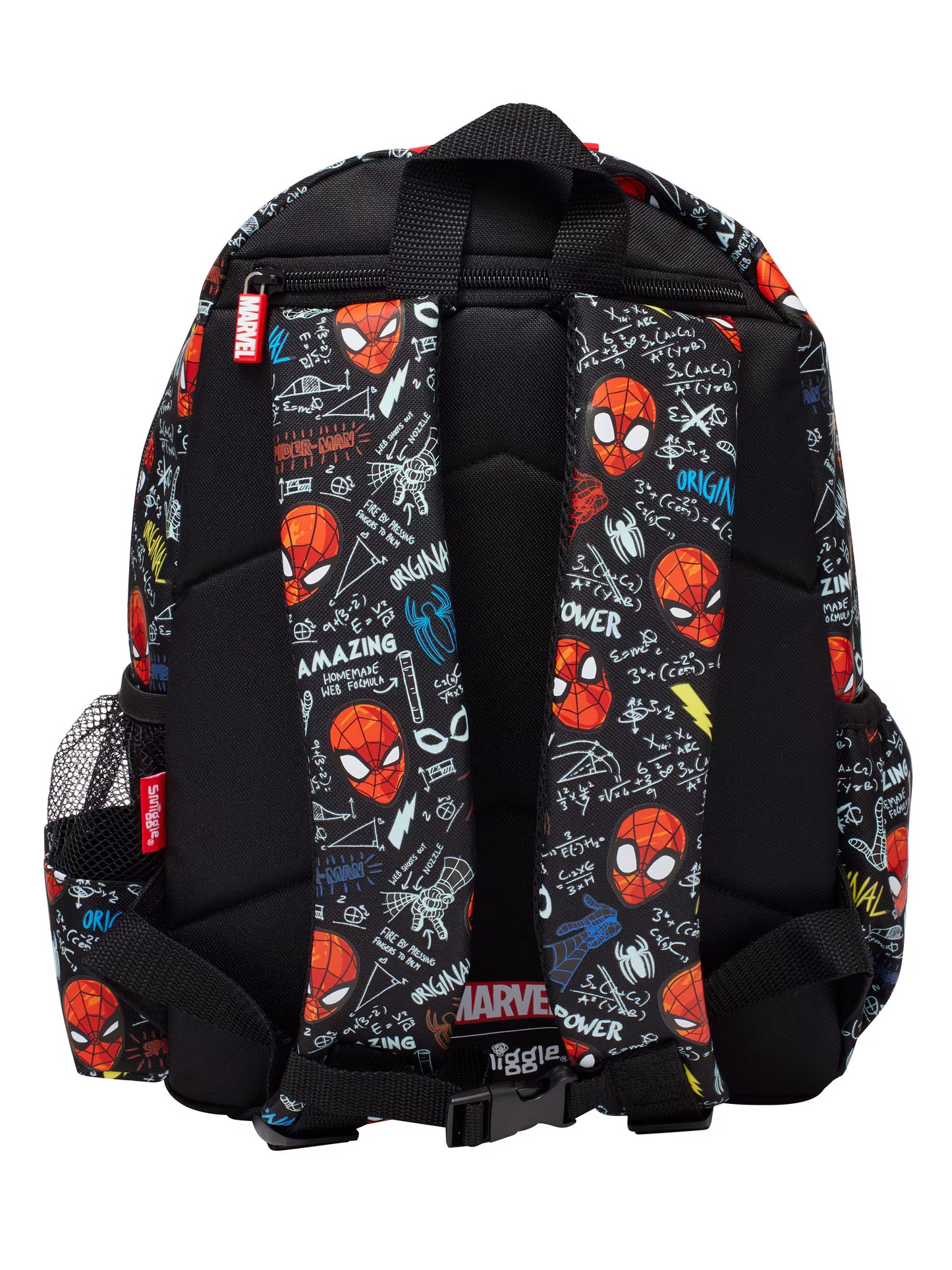 Smiggle Spider-Man Junior Character Hoodie Backpack