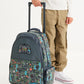 Smiggle Trailblazer Trolley Backpack With Light Up Wheels - Grey