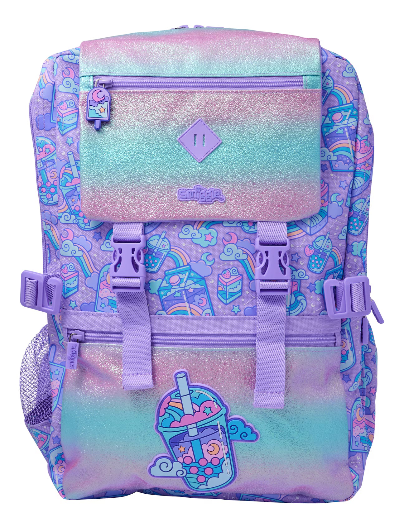 Smiggle Trailblazer Foldover Attach Backpack