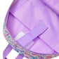 Smiggle Purple Bloom Classic Backpack