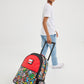 Smiggle Marvel Trolley Backpack With Light Up Wheels