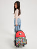 Smiggle Marvel Trolley Backpack With Light Up Wheels
