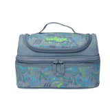 Smiggle Dino stomp grey Double Decker Lunchbox