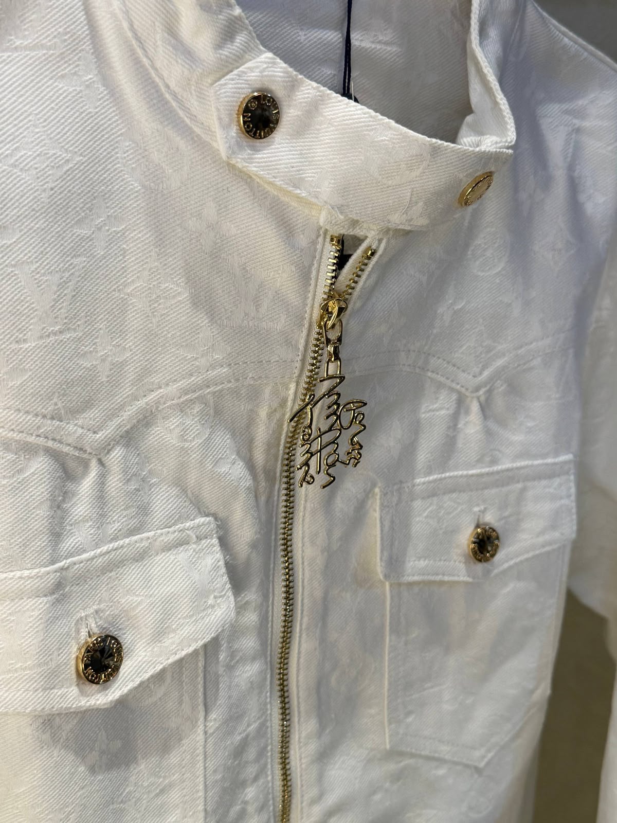 Louis Vuitton Monogram Jacquard Denim Jacket