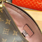 Louis Vuitton Monogram Pochette with Gold Chain