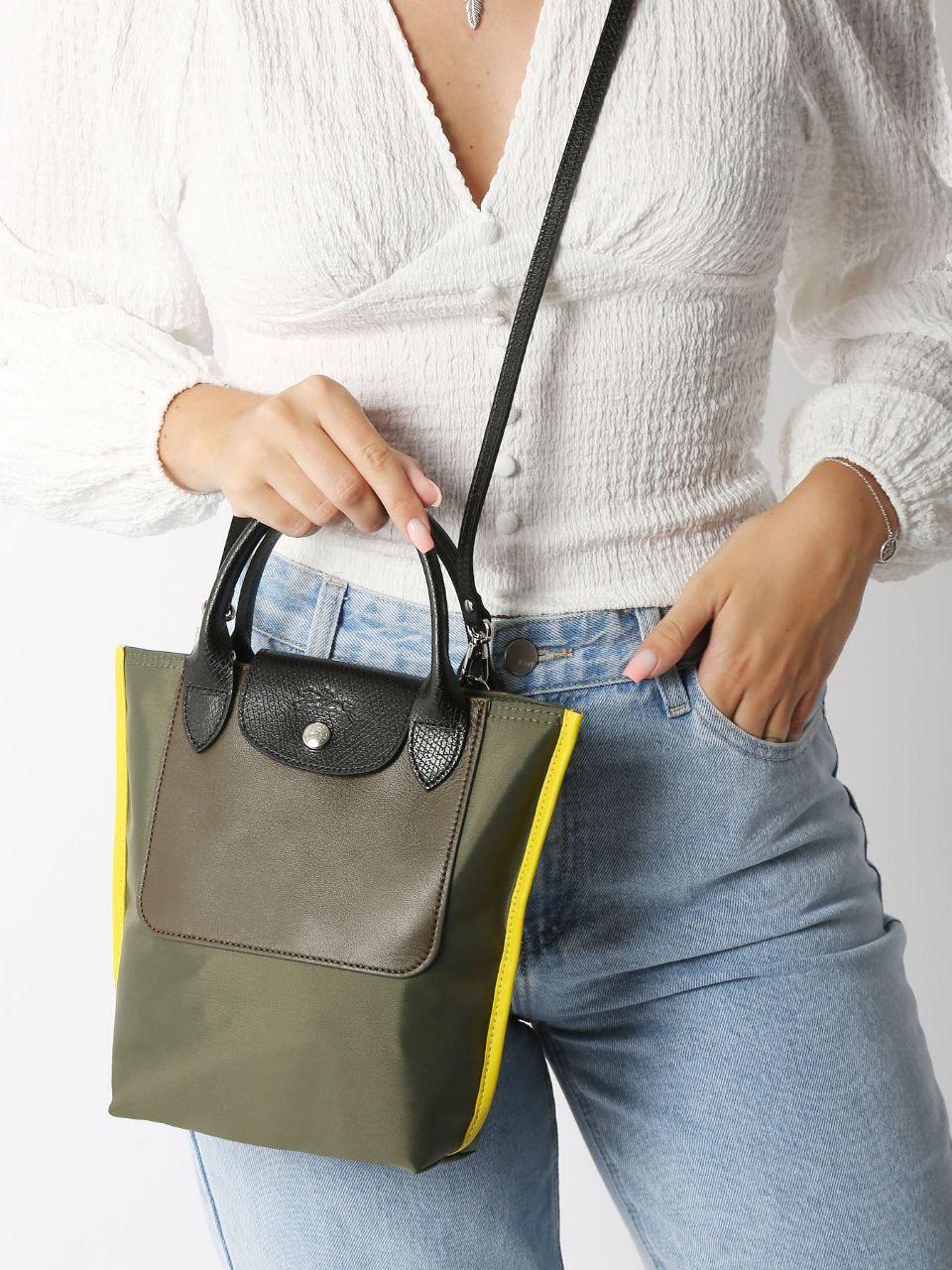 Longchamp Le Pliage Club Multi-Color Mini Tote