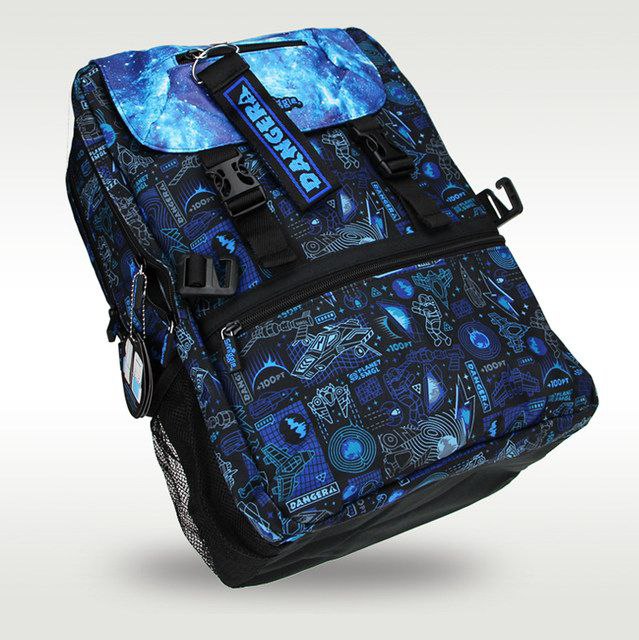 Smiggle Backpack Blue Space | (Gr1-Gr6) | 45cm