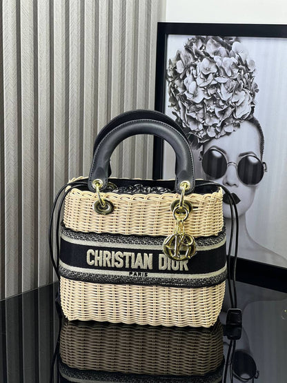 Christian Dior  Rattan lady Dior