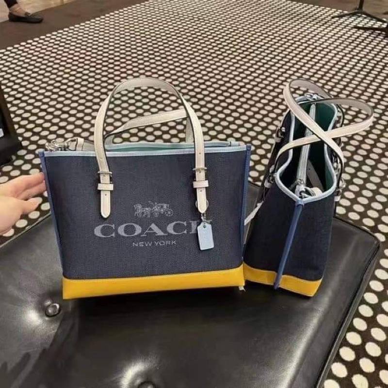 Coach Mollie Tote 25 In Colorblock