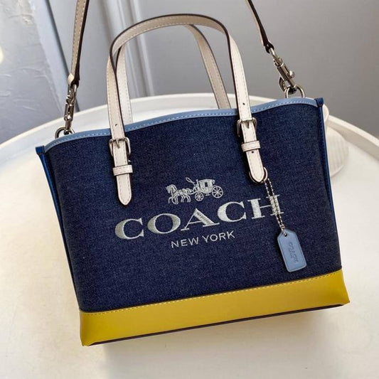 Coach Mollie Tote 25 In Colorblock