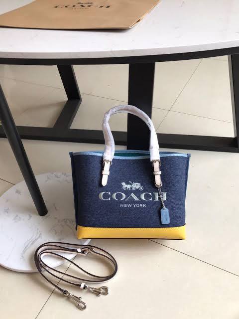 Coach Mollie Tote 25 In Colorblock