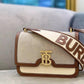 🇬🇧 Burberry Two-Tone Canvas TB Bag