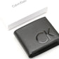 Calvin Klein wallet for men with a classic character with a large CK logo on the front - 2725613831350