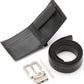 Tommy Hilfiger Men's Wallet and Belt Comprehensive Set, Leather