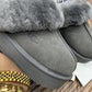 Grey UGG slippers
