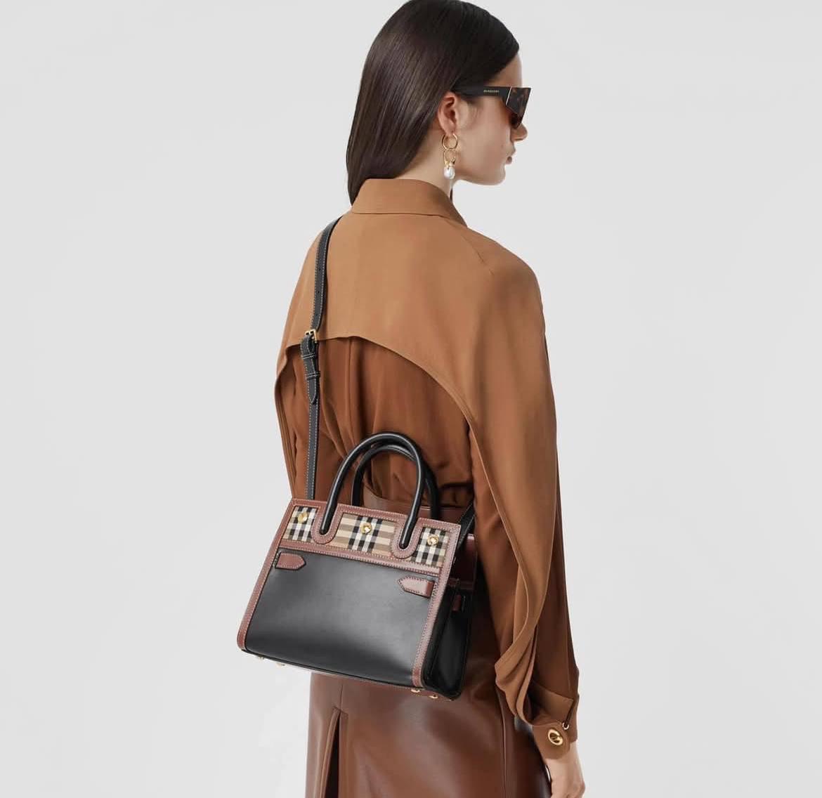 Burberry Pocket Bag with Check