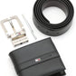 Tommy Hilfiger Men's Wallet and Belt Comprehensive Set, Leather