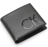 Calvin Klein wallet for men with a classic character with a large CK logo on the front - 2725613831350