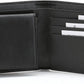 Calvin Klein Two layers Wallet for Men, Leather, Black