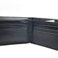 Calvin Klein Men's Genuine Leather Bifold Wallet with RFID Protection, Black