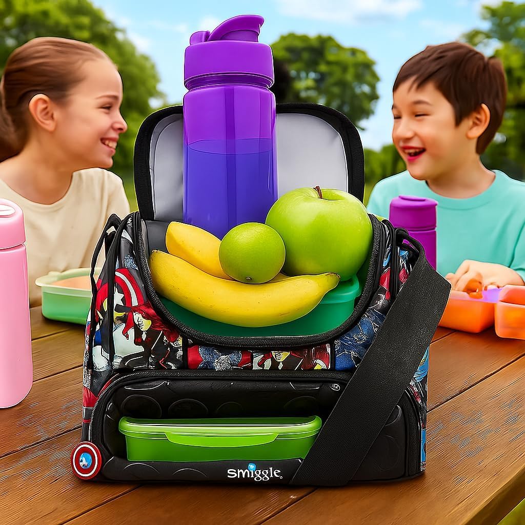 Smiggle Marvel Double Decker Lunch Bag