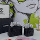 Chanel Lambskin Quilted Small Vanity Case With Chain