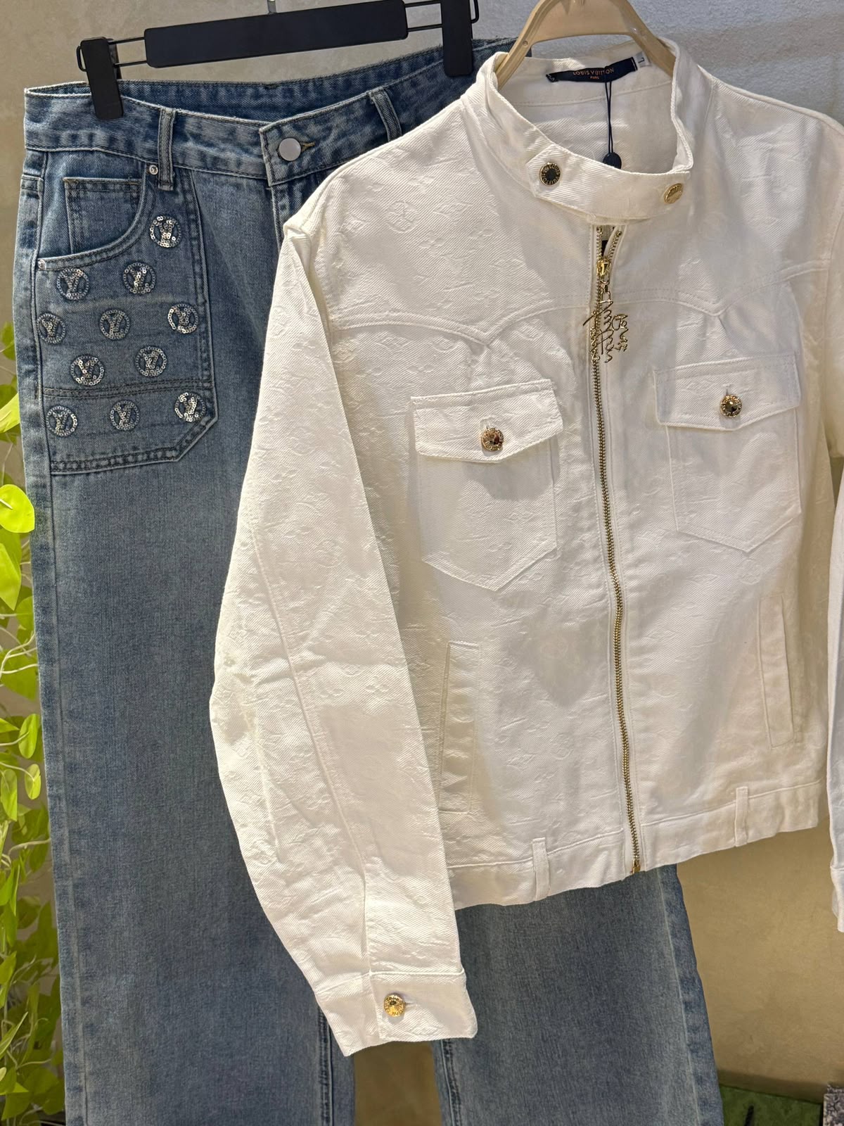Louis Vuitton Monogram Jacquard Denim Jacket