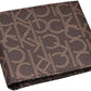 Calvin Klein 79463 Leather Billfold with Coin Pocket Wallet