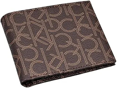 Calvin Klein 79463 Leather Billfold with Coin Pocket Wallet