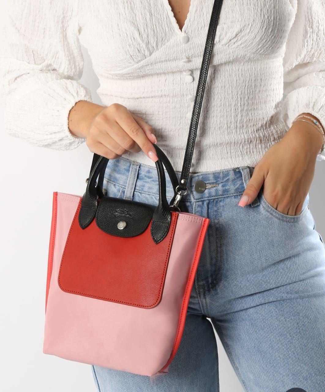 Longchamp Le Pliage Club Multi-Color Mini Tote