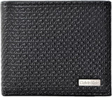 Calvin Klein Men's Genuine Leather Bifold Wallet with RFID Protection, Black