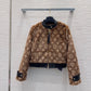 Louis Vuitton Monogram Fleece/Shearling Jacket