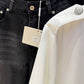 Loewe-inspired embroidered zip-up biker jackets