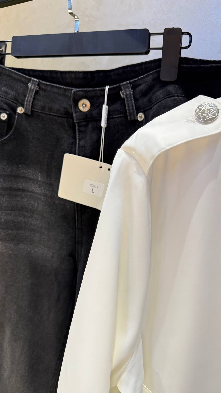 Loewe-inspired embroidered zip-up biker jackets