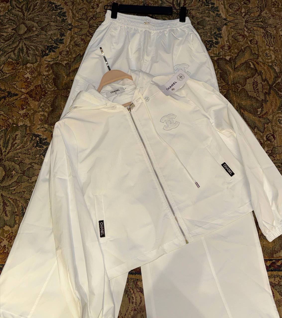 Chanel Hooded Windbreaker
