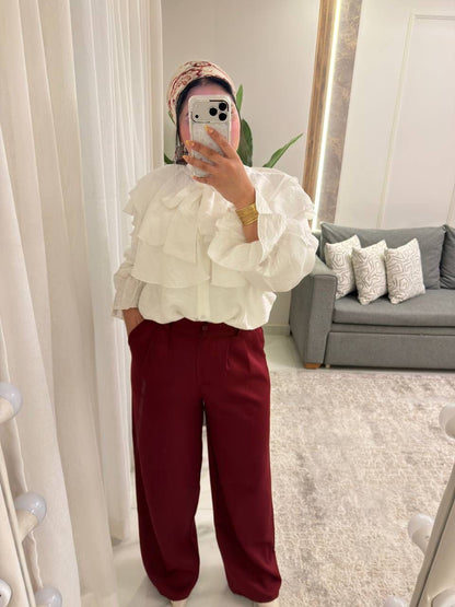 Linen Collar Shirt