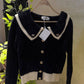 Miu Miu Fluffy Yarn Knit Jacket