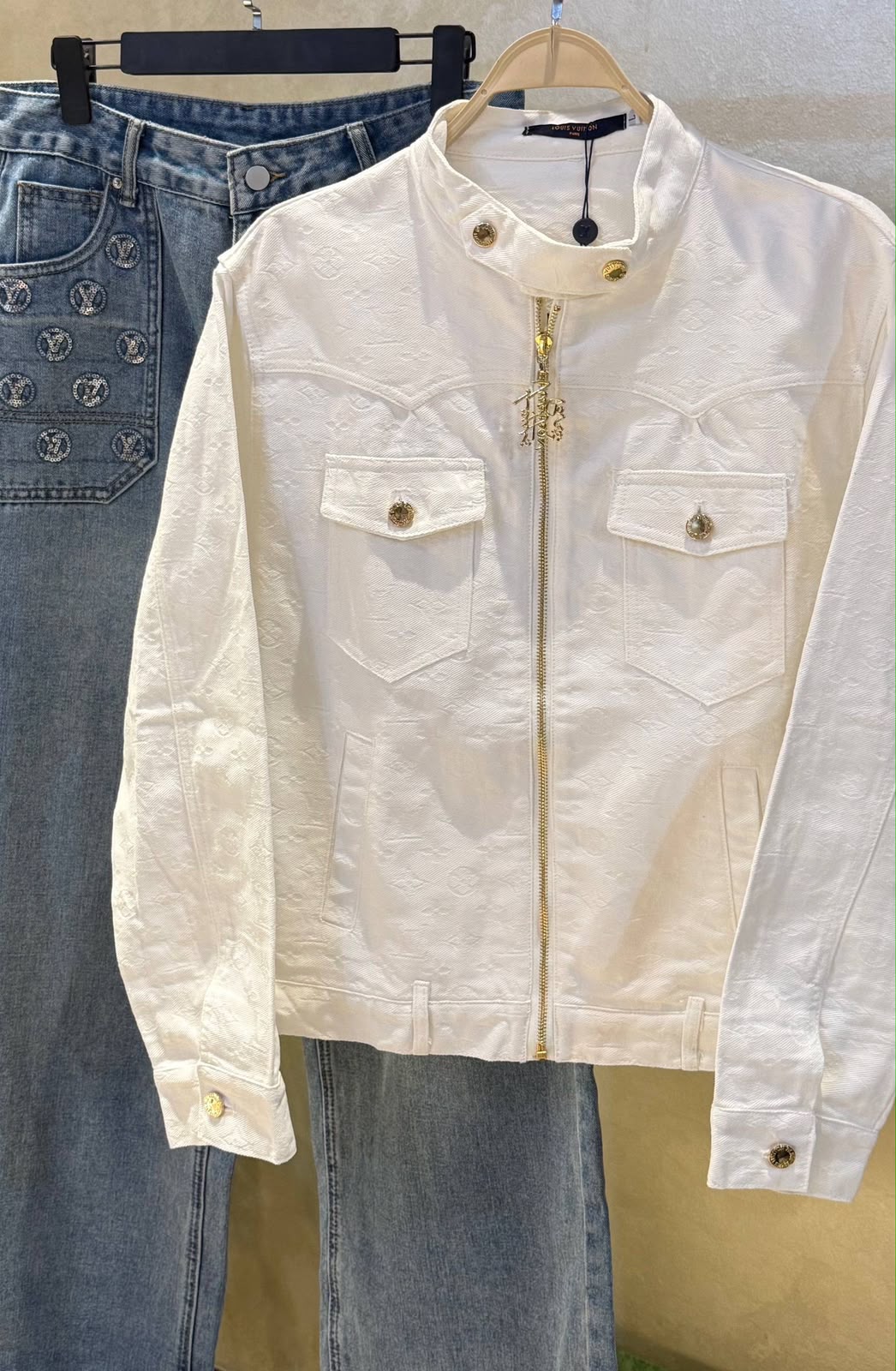 Louis Vuitton Monogram Jacquard Denim Jacket