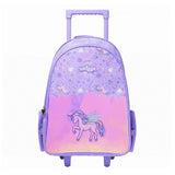 Smiggle Fun Fair Backpack Trolley With Light Up Wheels