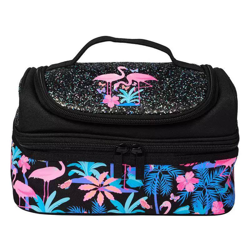 Smiggle Fun flamingo Decker Lunchbox