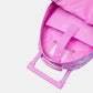 Smiggle Bright Eyes Trolley Backpack With Light Up Wheels - Pink