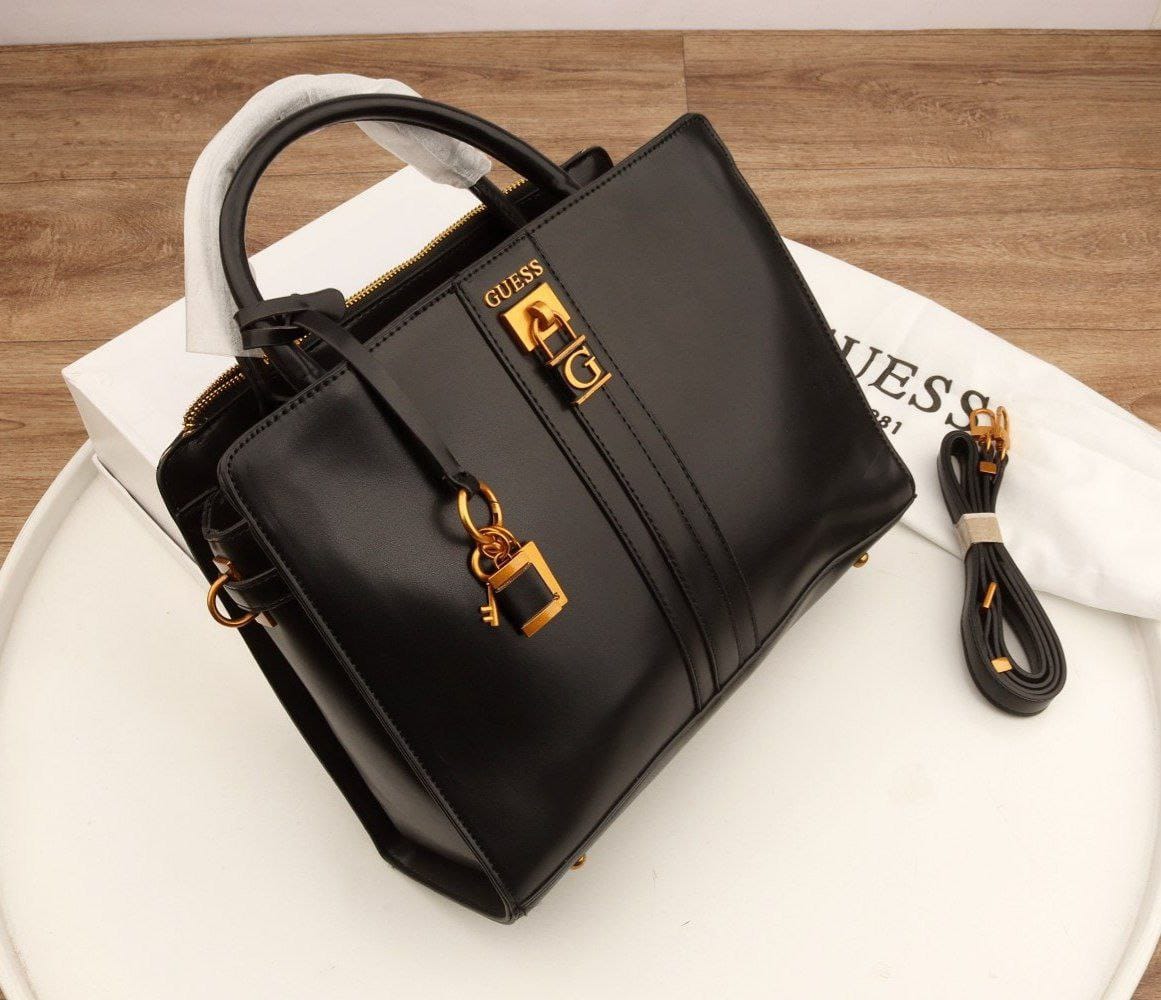 Guess Elegant Handbag with Gold Details