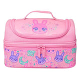 Smiggle Pink All Stars Double Lunchbox