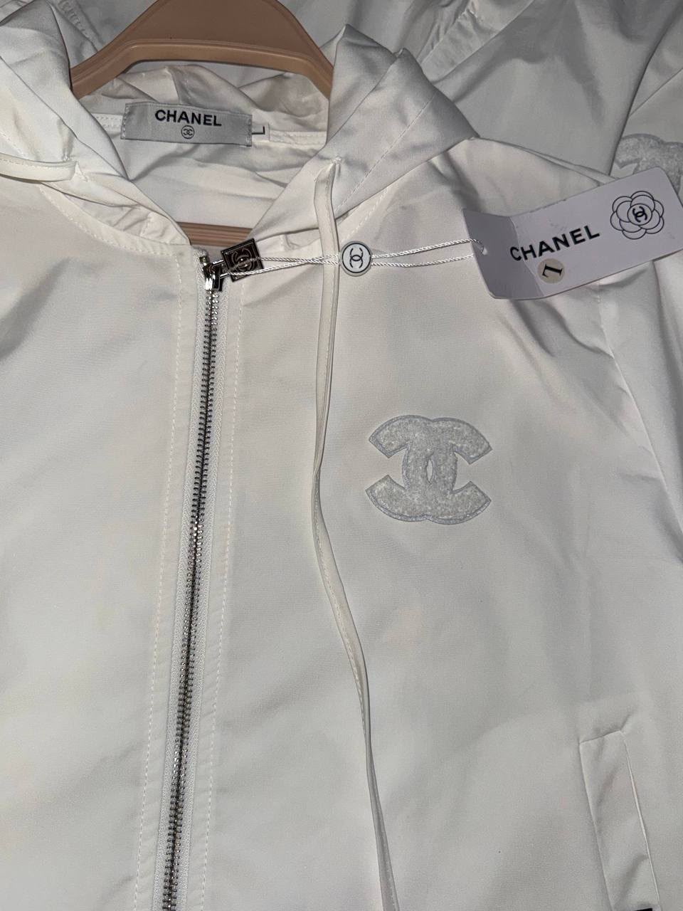 Chanel Hooded Windbreaker