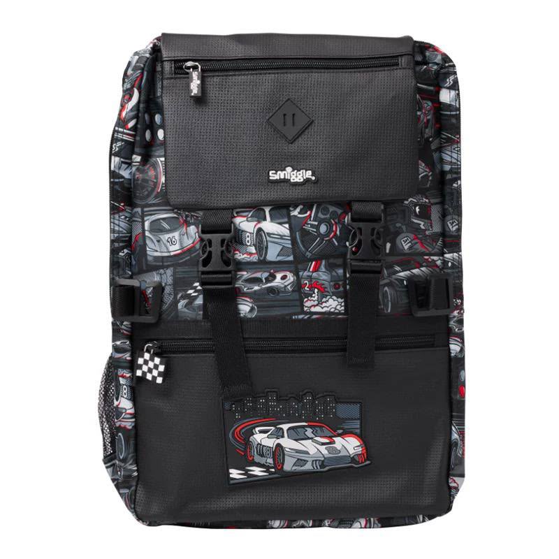 Smiggle Sports Car Attach Foldover Bag