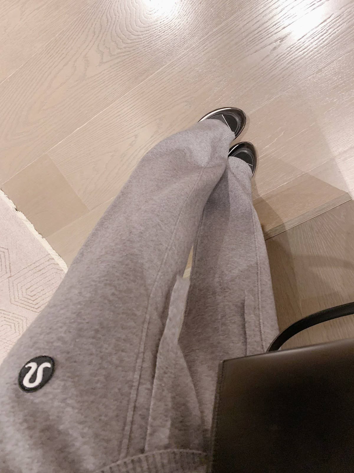 Lulue lemon knit lounge zip-up jacket and wide-leg pants sets